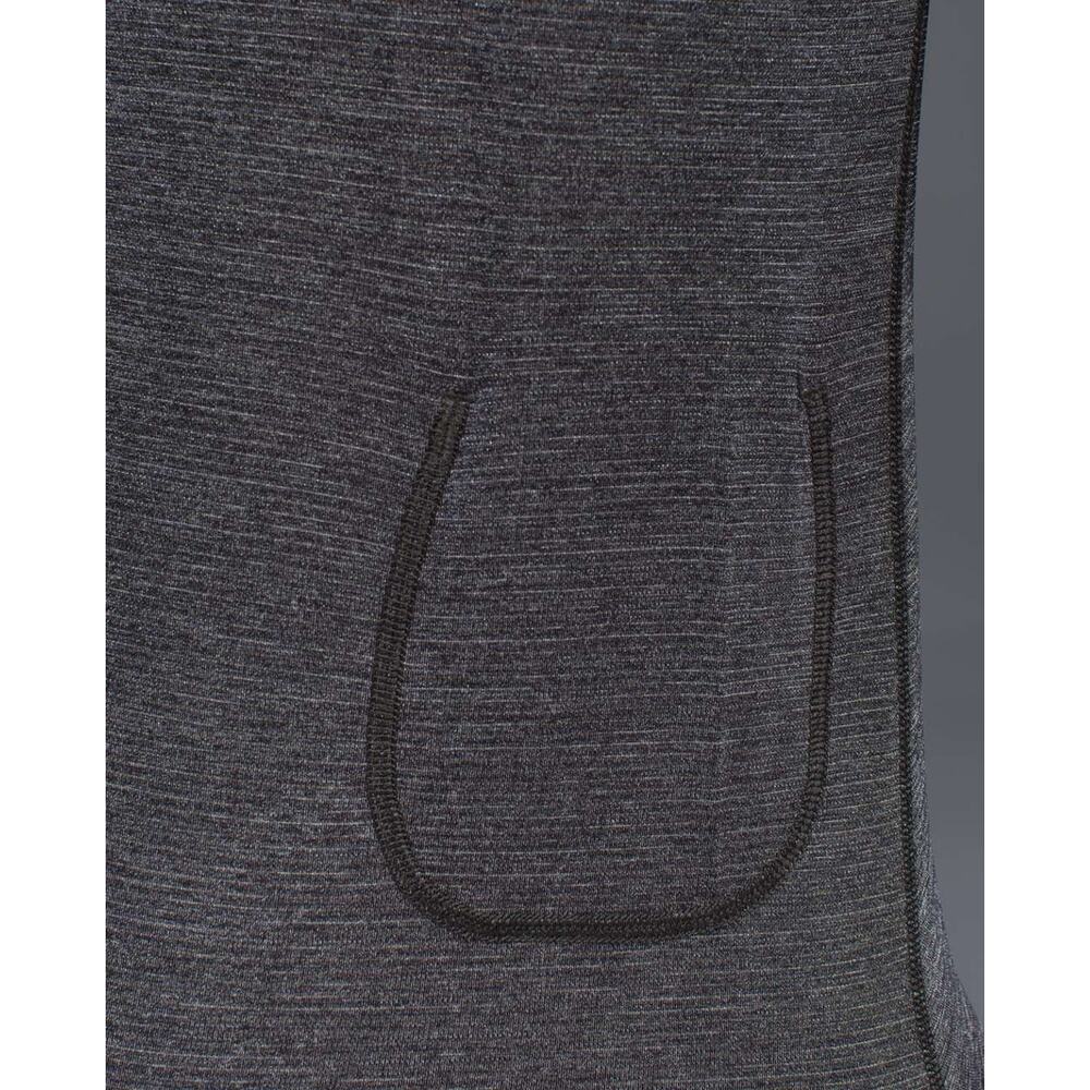 LULULEMON Men's Non-Stop Crew In Heathered Black - Picture 6 of 10